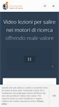 Mobile Screenshot of posizionamentomotoridiricerca.com